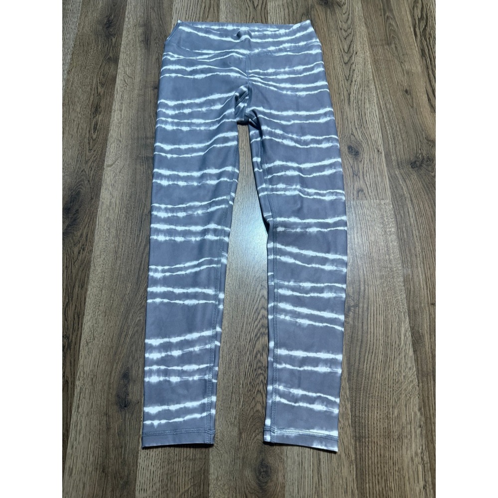 Scorpio Sol Leggings Womens Size L Gray Tie Dye Athletic Yoga Pants